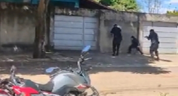PM aposentado é preso suspeito de trocar tiros com policiais após briga de trânsito em Luziânia